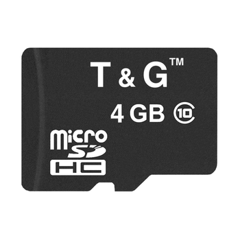 Карта пам'яті microSDHC 4GB T&G Class 10 (TG-4GBSDCL10-00)