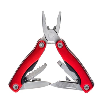 Мультитул з плоскогубцями RIAS M142 8в1 Red (7_01248)