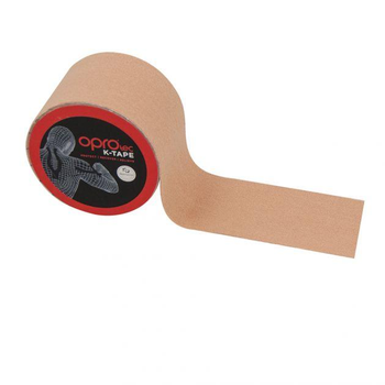 Кинезиологический тейп OPROtec Kinesiology Tape TEC57544 бежевый 5см* 5 м (A-011863)