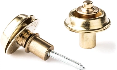 Стреплок Dunlop SLS1402BR Brass Straplok Strap Retainers Flush Mount (121945)