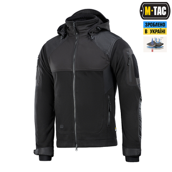 Куртка зимова M-Tac Norman Windblock Fleece 2XL Black