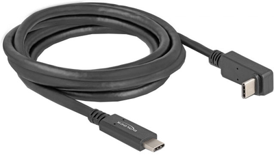 Kabel Delock USB 3.1 USB Type-C męski na USB Type-C męski 4K PD 60 W z E-Marker 2 m (4043619800353)