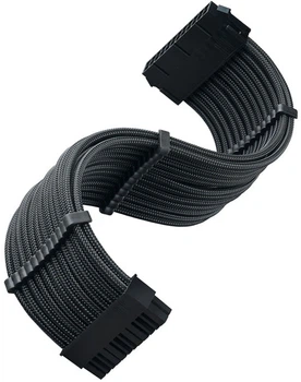 Kabel SilverStone SST-PP07E-MBB Black 0.3 m (4710679814063)