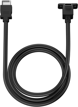 Kabel Fractal Design USB 3.2 Gen 2 Kabel Model E 19 Pin - USB-C Black 1 m (7340172703952)