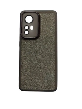 Чехол с блестками и защитой камеры для Xiaomi 12T Черный