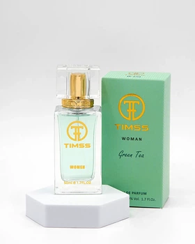 Парфюмированная вода TIMSS для женщин "GREEN TEA" 50 мл