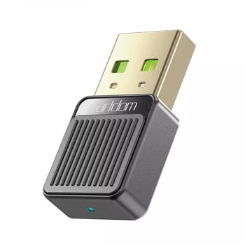 Автомобільний Аудіо ресивер Earldom ET-BR09 (USB Type-A, Bluetooth 5.0, бездротовий, універсальний) - чорний