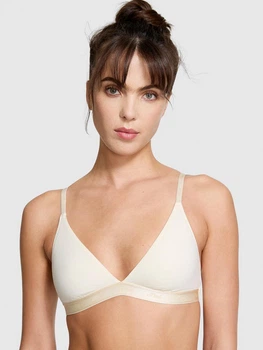 Жіночий топ Victoria's Secret (157100435721) Logo Cotton Triangle XS молочний