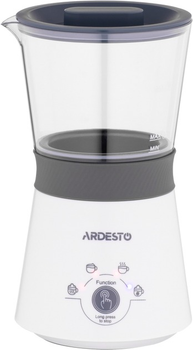 Спінювач-підігрівач Ardesto 300Вт, ємність резервуару-330мл, білий (MBC-Y300W)
