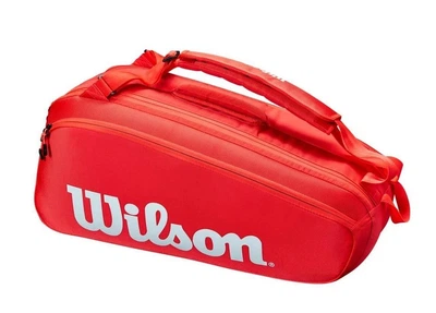Теннисный чехол Wilson SUPER TOUR TRAVEL BAG Red WR8012201001