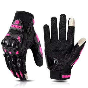Мотоперчатки MjMoto Pink Размер S