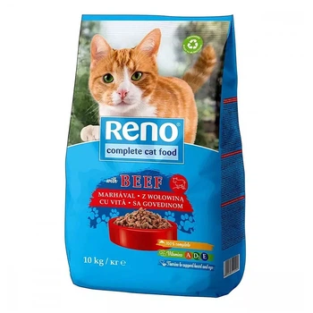 Сухой корм для кошек Reno Говядина 10 кг (5999566110245)