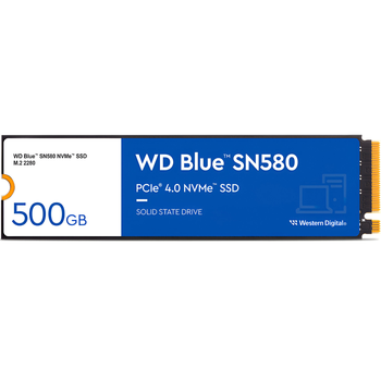 SSD диск WD Blue SN580 500GB M.2 NVMe (WDS500G3B0E)