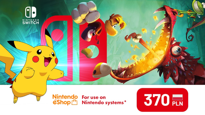 Картка поповнення Nintendo eShop Card 370 PLN