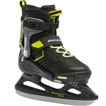 Ледовые коньки Bladerunner Micro XT Ice black-lime 29-34 0G122600-1A1