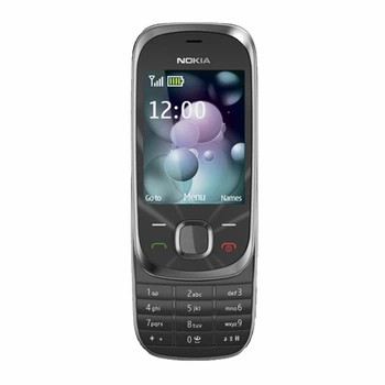 Мобільний телефон слайдер Nokia 7230 Black (246-723)