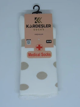 Жіночі медичні теплі шкарпетки "Круг" р.36-40 Kardesler