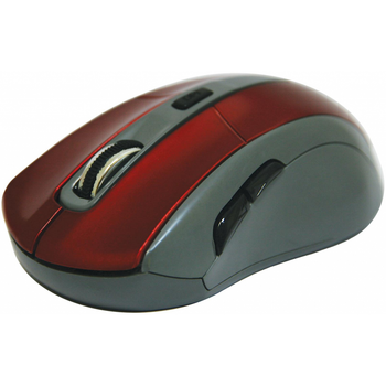 Компьютерная мышка беспроводная Defender Accura MM-965 Wireless Red/Gray