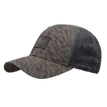 Тактическая кепка 5.11 Tactical® Legacy Box Trucker Cap 6-панельная. Коричневая