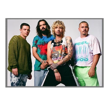 Постер плакат Tokio Hotel Токио Хотел 42х29 см А3 (poster_0801)