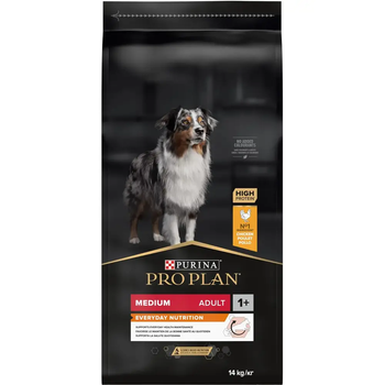 Сухий корм Purina Pro Plan Veterinary Diets Dog Medium Adult Everyday Nutrion Chicken з куркою для дорослих собак середніх порід 14 кг (7613035120488)