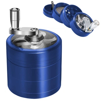 Гриндер Для Тютюну З Ручкою "Herb Grinder Blue"