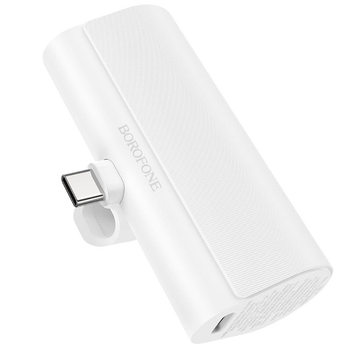 Повербанк Borofone 5000mAh для Type-C Mini Pocket White ( BJ35 White)