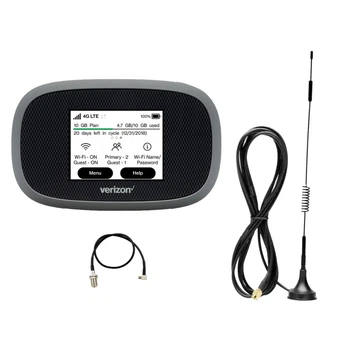 4G автомобильный WiFi комплект роутер Novatel MiFi 8800L + автомобильная антенна 9 Дб с кабелем и переходником