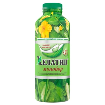 Микроудобрение в хелатной форме Хелатин монобор 1.2л