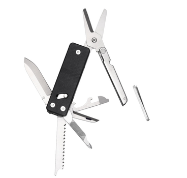 Карманный мини мультитул Roxon KS2E 13 функций Black (KS2E)