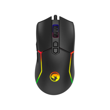 Мышь компьютерная игровая MARVO Wired Gaming Mouse M655 RGB-подсветка 12000dpi Черный