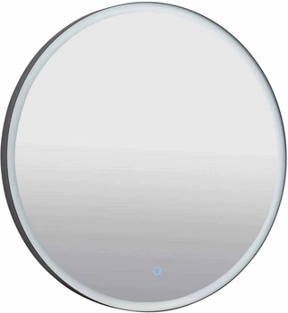 Зеркало AQUA RODOS Lorenzo Black D100 Sensor с LED-подсветкой