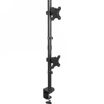 Крепление для монитора Brateck LDT66-C02V кронштейн для двух мониторов 17-32"