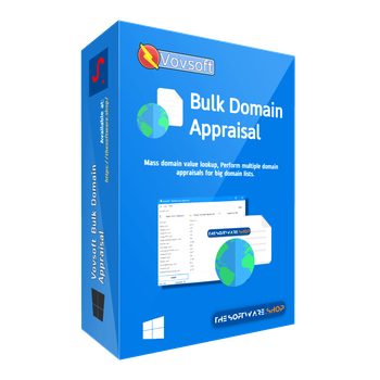 Програма для перевірки доступності доменних імен – Vovsoft Bulk Domain Appraisal. 1 ПК, безтермінова ліцензія.