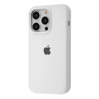 Чехол силиконовый Epic Premium Silicone Case Full для Apple iPhone 14 Pro white