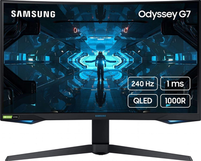 Монітор 31.5" Samsung 32" Odyssey G7 C32G75TQ (LC32G75TQSIXCI) Б/в