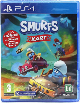 Gra PS4 Smurfs Kart (Blu-ray płyta) (3701529506260)