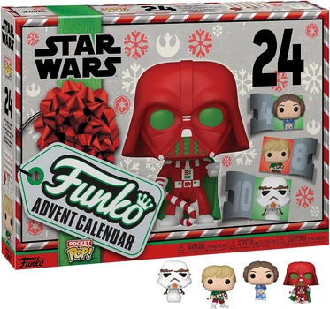 Фигурки Фанко 24 шт Адвент Календарь Звездные Войны Advent Calendar Star Wars Funko 62090