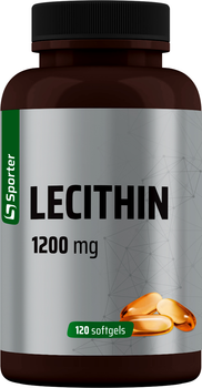 Лецитин Sporter Lecithin 120 гелевых капсул (4820249722732)