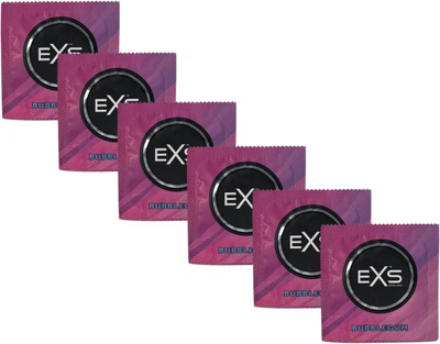 Презервативи EXS Bubblegum зі смаком та запахом жуйки 6 шт (ROZ6400230190)
