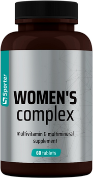 Витаминно-минеральный комплекс Sporter Womens Complex 60 таблеток (4820249721711)