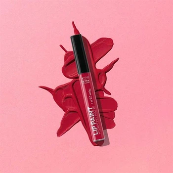 Зволожувальна рідка губна помада Avon «Ультра» з матовим ефектом raspberry truffle (малиновий трюфель) 7 мл