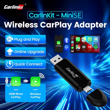Адаптер CarlinKit Mini SE/Mini 5 для бездротового Apple CarPlay