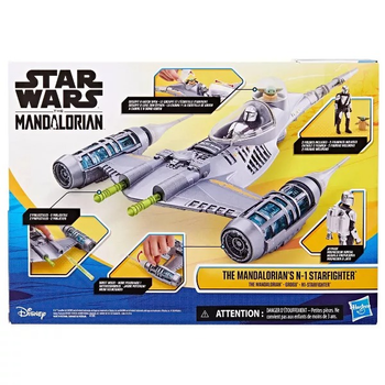 Винищувач Hasbro Star Wars Мандалорський корабель із фігурками (5010996227447)