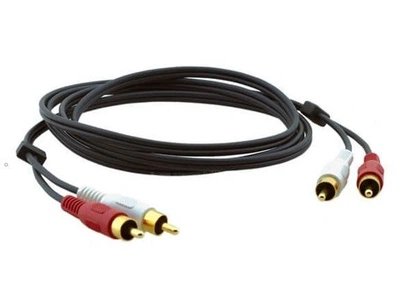 Кабель 2 RCA на 2 RCA (Вилка - Вилка) 0,9 м Kramer C-2RAM/2RAM-3