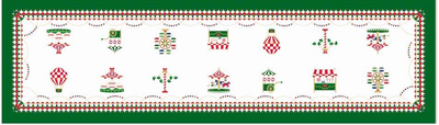 Bieżnik Rose&Tulipani X Mas Carousel 150 x 43 cm (8018594581319)