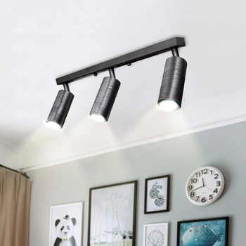 Светильник в стиле лофт MSK Electric Tube спот с поворотным механизмом NL 1105-3 SILVER