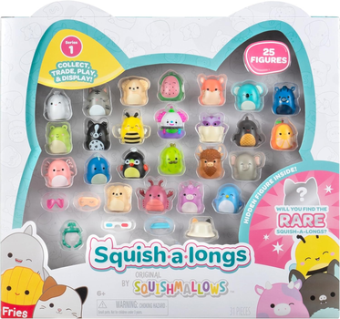 Zestaw figurek Jazwares Squish a longs 25 szt (191726755289)