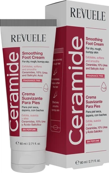 Розгладжуючий крем для ніг REVUELE Ceramide 80 мл (5060565108639)