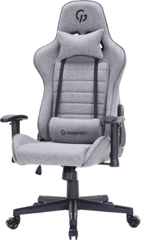 Игровое кресло GamePro GC575FB Size L Fabric Gray (GC575FG)